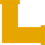 vector de un tubo en en forma de L de color amarillo